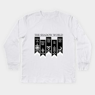 The Shadow World Kids Long Sleeve T-Shirt